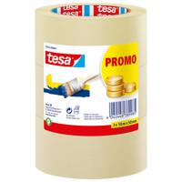 Afplaktape tesa economy 50mmx50m geel 3 rollen