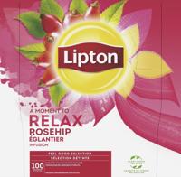 Lipton thee, Rozebottel, Infusion, doos van 100 zakjes
