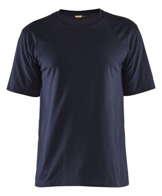 Blåkläder Vlamvertragend T-Shirt 34821737 | Marineblauw | Maat S - 7330509726433