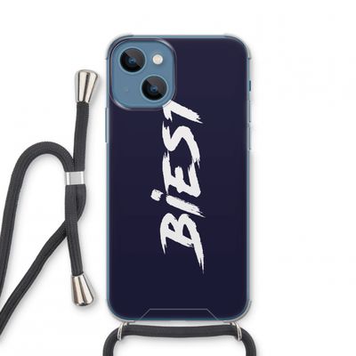 Biest: iPhone 13 mini Transparant Hoesje met koord