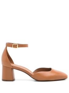 Sarah Chofakian sandales Florence en cuir - Marron