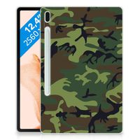 Samsung Galaxy Tab S7FE Hippe Hoes Army Dark - thumbnail