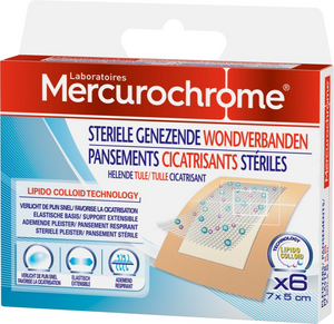 Mercurochrome Steriele Genezende Wondverbanden