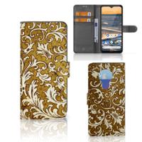 Wallet Case Nokia 5.3 Barok Goud