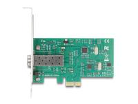 DeLOCK PCI Express x1 Card to 1 x SFP slot 100Base-FX RTL controller - thumbnail