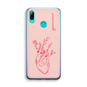 Blooming Heart: Huawei P Smart (2019) Transparant Hoesje