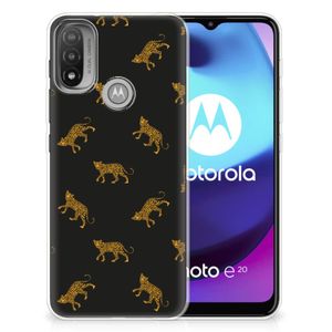 TPU Hoesje voor Motorola Moto E20 | E40 Leopards