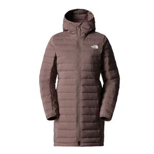 The North Face Belleview Stretch Down Dames Parka Deep Taupe L