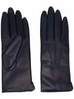 Aspinal Of London gants en cuir - Bleu