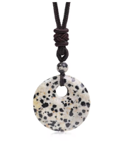 Dalmatier jaspis ketting - speelsheid & bescherming - Kettingen - Spiritueelboek.nl