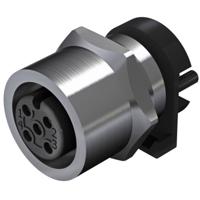 Weidmüller 2422940000 Sensor/actuator inbouwconnector M12 Aantal polen: 4 Bus, inbouw verticaal 10 stuk(s)