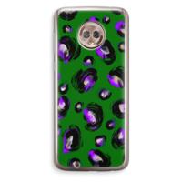 Green Cheetah: Motorola Moto G6 Transparant Hoesje - thumbnail