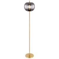 Globo Gouden vloerlampBlacky I enkel Ø 30cm - 15345SMM