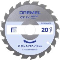 Dremel DREMEL Holz Kreissägeblatt 85mm CS500 2608846431 Cirkelzaagblad 1 stuk(s)