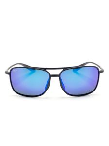 Maui Jim lunettes de soleil Kaupo Gap à monture carrée - Bleu
