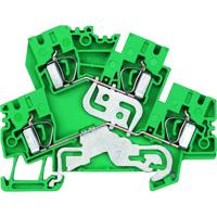 Weidmüller 8671050000 Klem 2-etages Spanveer Groen-geel 50 stuk(s)