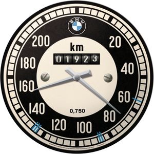 NOSTALGIC ART Wandklok BMW Trachometer, Wandklokken over motorfietsen
