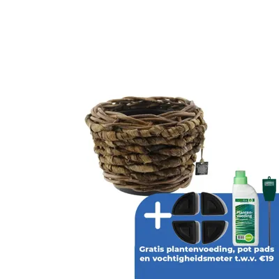 Drypot abaca d27h20cm Drypot abaca d27h20cm