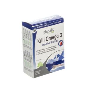 Physalis Krill Omega 3 30 capsules