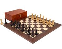Windsor Rosewood en Montgoy Palissander Schaakset