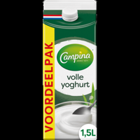 Campina Volle Yoghurt Voordeelpak 1,5 L bij Jumbo