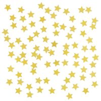 3 x stuks gouden sterren confetti zakjes 15 gram - thumbnail