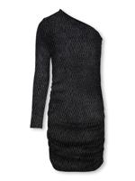 Kids ONLY winter jurk meisjes - zwart - KogQueen - regular fit, glitter