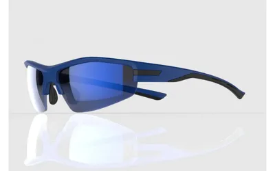 Mirage Sportbril / Fietsbril met 3 paar lenzen - Blauw / Zwart