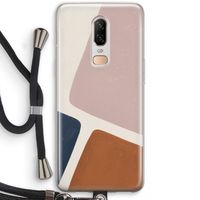 Geo #2: OnePlus 6 Transparant Hoesje met koord