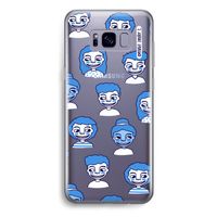 Gezichtjes: Samsung Galaxy S8 Plus Transparant Hoesje Gezichtjes: Samsung Galaxy S8 Plus Transparant Hoesje