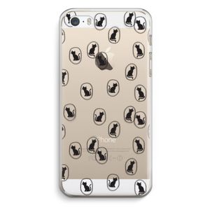 Miauw: iPhone 5 / 5S / SE Transparant Hoesje