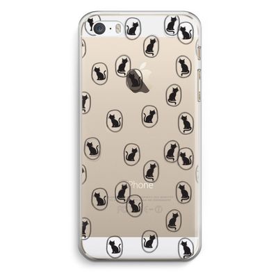 Miauw: iPhone 5 / 5S / SE Transparant Hoesje