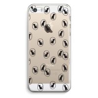 Miauw: iPhone 5 / 5S / SE Transparant Hoesje