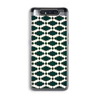 Moroccan tiles: Samsung Galaxy A80 Transparant Hoesje
