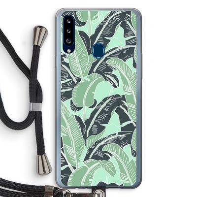 This Sh*t Is Bananas: Samsung Galaxy A20s Transparant Hoesje met koord