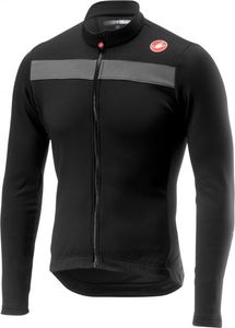 Castelli Puro 3 lange mouw fietsshirt licht zwart heren S