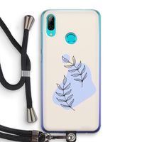Leaf me if you can: Huawei P Smart (2019) Transparant Hoesje met koord