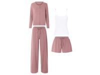 esmara Dames pyjamaset (Lichtroze, XS (32/34))