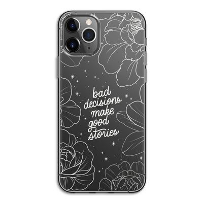 Good stories: iPhone 11 Pro Transparant Hoesje