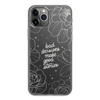 Good stories: iPhone 11 Pro Transparant Hoesje