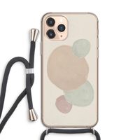 Geo #9: iPhone 11 Pro Transparant Hoesje met koord Geo #9: iPhone 11 Pro Transparant Hoesje met koord