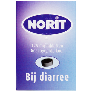 Norit Tabletten 125mg 180st