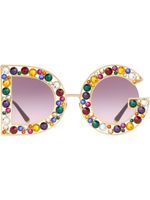 Dolce & Gabbana Eyewear lunettes de soleil DG Crystal - Violet - thumbnail