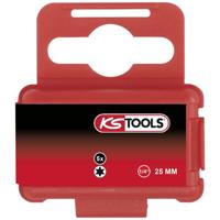 KS Tools 918.4544 9184544 Torx-bit T 7 Speciaal staal Vernikkeld C 6.3 5 stuk(s)