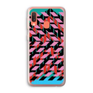 Skew Blush 2: Samsung Galaxy A20e Transparant Hoesje