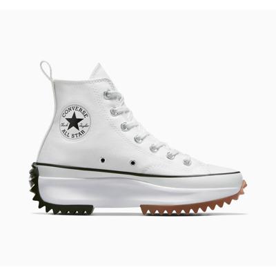 Dames casual sneakers Converse STAR HIKE CANVAS PLATAFORM 166799C Wit - Maat: 39