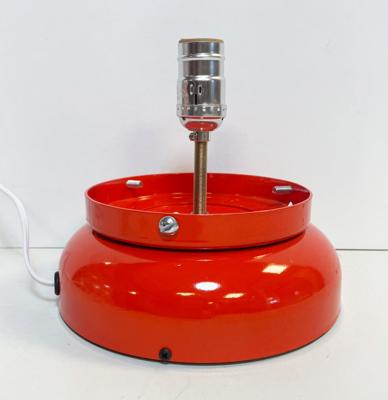 Lamp met Voet voor Benzinepomp Bol (Oranje)