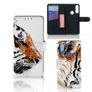 Hoesje Alcatel 1S 2020 Watercolor Tiger