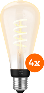 Philips Hue Filament White Ambiance Edison XL 4-pack