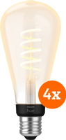 Philips Hue Filament White Ambiance Edison XL 4-pack